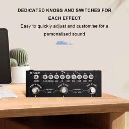 Multi Pedal de Guitarra Efeitos com Delay Reverb, Multi Efeitos, MOD, Cab, Digital Effector - Image 3