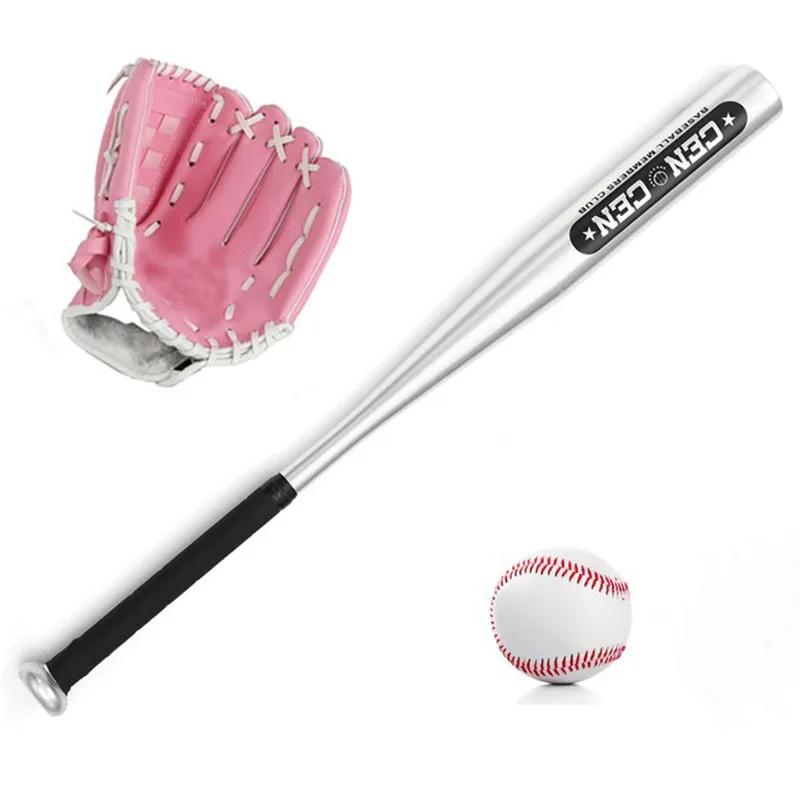 Leve Baseball Bat para o exterior, Rounders com Carry Bag, luvas de beisebol Suit, 25" - Image 1