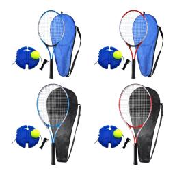 Ténis Treino Rebote Bola com Corda, Auto Prática, Raquete de Tênis Portátil para Parque, Tribunal, Estádio Exercício - Image 2