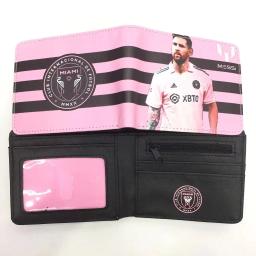 Carteira colorida para bolsa de futebol Messi, Cristiano Ronaldo, Mbappé, lembrança do clube, presente para menino, novo, fãs - Image 5
