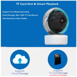 Tuya Smart Life Sistema de Câmera de Segurança Doméstica, Sem Fio, 5MP, WiFi, CCTV, PTZ, Vídeo IP, Câmera de Vigilância, Áudio Bidirecional, Monitor de Bebê, 2K - Image 5