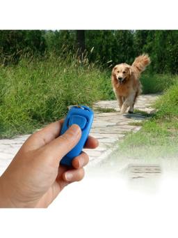 1pc treinamento do cão apito animal de estimação clicker cartão de resposta instrutor do cão de estimação guia assistivo com anel chave guia de ajuda do cão 2 em 1 suprimentos para animais de estimação - Image 3