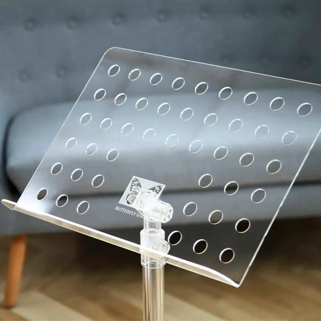 Suporte Musical de Acrílico Transparente Ajustável e Removível: O Presente de Natal Perfeito
