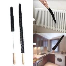 Escova de limpeza de radiador, dobrável, longa e fina, espanador, máquina de lavar, secador, tubo interno, escova de parede, multi limpeza - Image 6