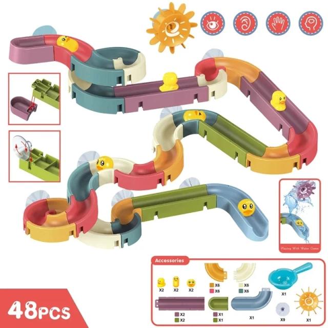 Brinquedo de Banho Infantil DIY com Ventosa - Diversão Garantida na Hora do Banho