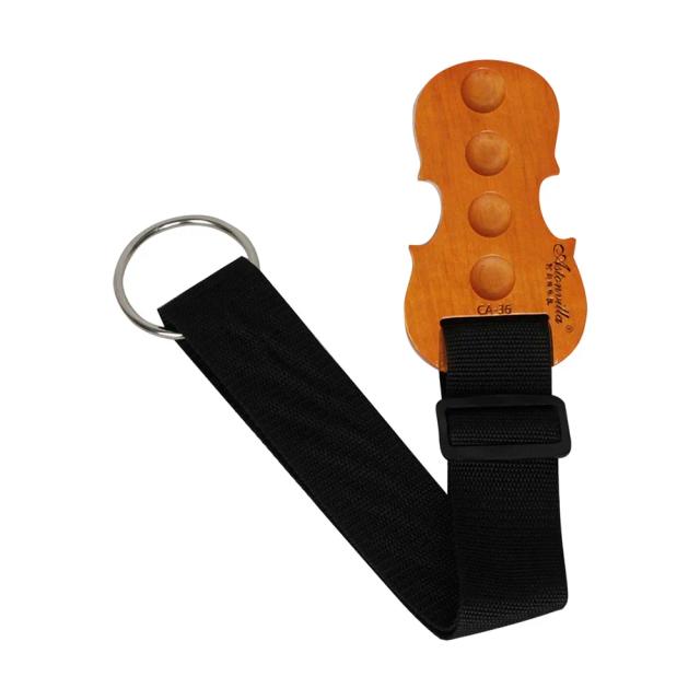 Suporte Astonvilla para Violino com Base Antiderrapante e Cordas de Nylon - Ajustável e Ideal para Violoncelos