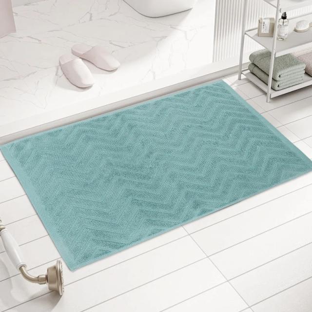 Toalha de Algodão Super Absorvente e Confortáveis Tapetes para Banheiro