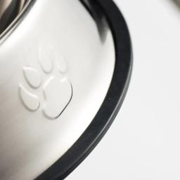 Alimentador de aço inoxidável para animais de estimação, tigela de água para cães e gatos, prato de alimentação para filhotes, comida ao ar livre, XS, S, M, L, XL, XXL, 6 tamanhos - Image 6