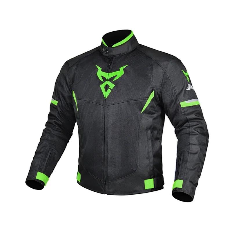 Respirável Motorcycle Racing Vestuário, jaqueta de proteção, casaco de vestuário, CE, Anti-Queda, Pull, Moto, Motocross, Equitação - Image 1