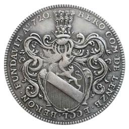 Suíça Cavaleiro Moeda de Bolso Comemorativa mais Bolsa de Presente, Fun Couple Art Coin, Implantação Boate, Boa Sorte, Luxo, 1720 - Image 2