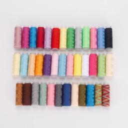 Kit De Costura De Viagem Portátil com Fios, Agulhas, Tesoura, Fita, Medida, Botões, DIY, Bordados, Trabalho Manual, Conjunto De Ferramentas De Costura - Image 3
