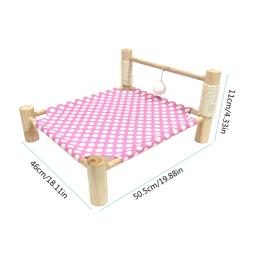 Almofada assento cama gato lavável cama elevada pano substituível removível - Image 6