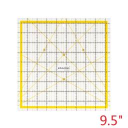 Quadrado Acrílico Patchwork Régua com Linhas de Grade Coloridas, Régua Quilting para Costura, Artesanato DIY, Medição, Corte - Image 5