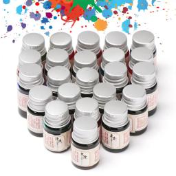 Tinta caligrafia escrita Caneta-tinteiro, Tinta Glitter Powder, 5ml, 24 cores - Image 2
