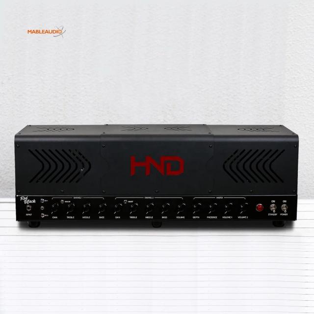 Amplificador de Guitarra a Vácuo HND 100W - Preto e Vermelho