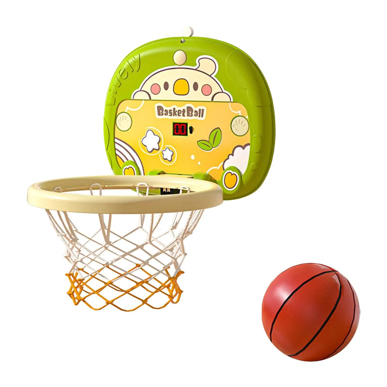 Mini Basketball Hoop Set para Crianças, Dobrável Sport Game, Pontuação - Image 1