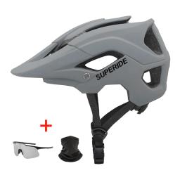 SUPERIDE-Capacete de bicicleta anti-impacto para homens e mulheres, capacete DH MTB, no molde, esportes, estrada, mountain bike, equitação, ciclismo - Image 5