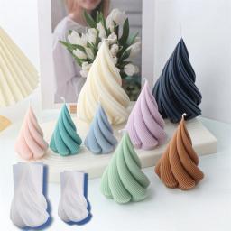 Molde De Silicone Do Natal 3D, Vela Caseira DIY, Moldes De Cozimento, Modelo De Resina De Férias, Artesanato De Aromaterapia, Gotejamento Taper - Image 1
