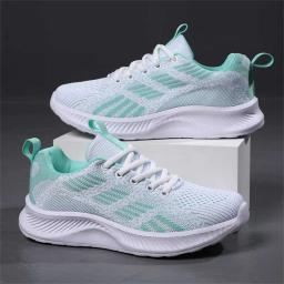 Tênis de corrida verde para mulheres, calçados esportivos, marcas famosas, formadores, novo estilo, comprar novo estilo, dx3, tamanho 43, primavera - Image 1