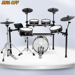 Midi tambores eletrônicos instrumento musical conjunto prática profissional bateria eletrônica acessórios bateria eletrônica gatilho tambor - Image 3