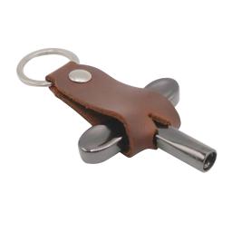 PU Leather Drum Key Holder para baterista, chaveiro caso, presente - Image 6