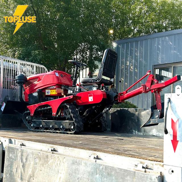 Mini Trator de Esteira 50HP Personalizado - Potência e Versatilidade para sua Terra