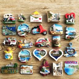 Ímãs de geladeira 3D para geladeira, Artigos de decoração 3D, Presentes Artesanais, Europa, Itália, Vieste, Peschici, Tropea, Tropea, Tropea, Tropea - Image 1