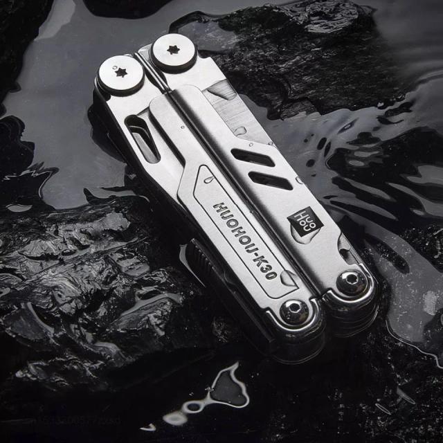 Lâmina Multifuncional Xiaomi Nextool: Alicate Dobrável, Faca para Camping, Ferramenta EDC e Tesoura 16 em 1