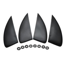 Kite Board Fin Fin para Kiteboarding, Fly Surf Gear, Acessórios de Kite, Board, 2pcs, 4pcs - Image 1