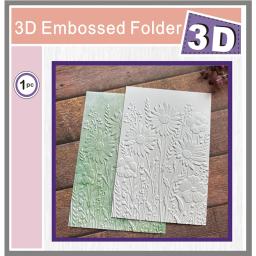 Pasta em relevo para scrapbooking, morre materiais, artesanato DIY suprimentos, álbum de fotos, decoração do cartão, fundo, novo morrer, 3D, 2024 - Image 6