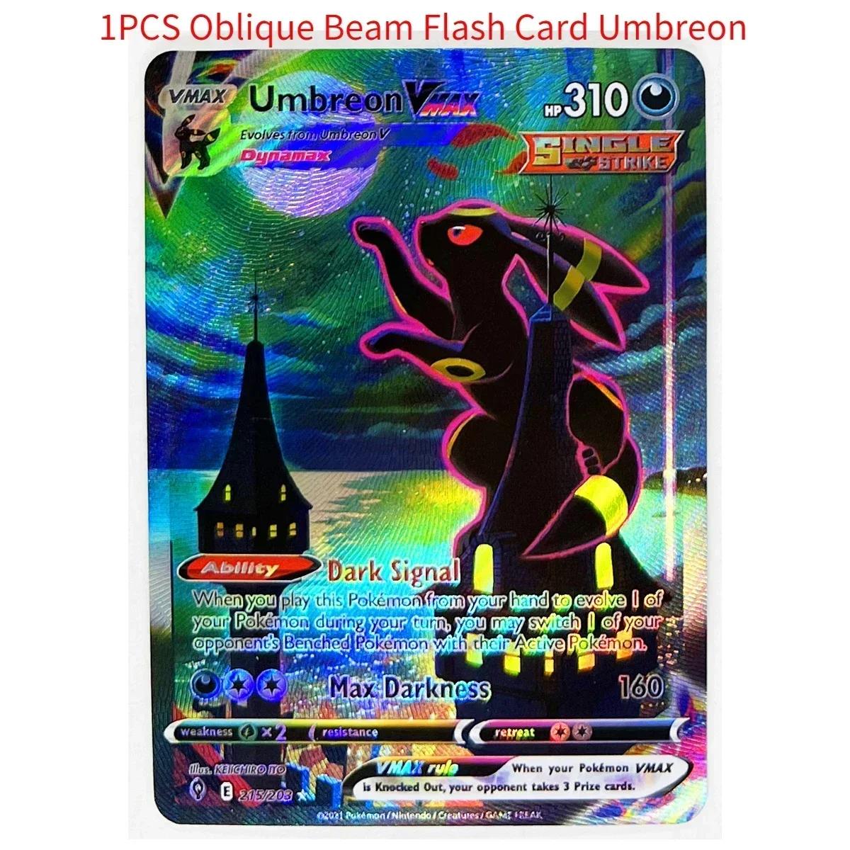 PTCG Pokémon Vmax Charizard Anime Cartões, Rayquaza Umbreon Brinquedos, Hobbies Hobby Colecionáveis, Coleção do jogo - Image 1