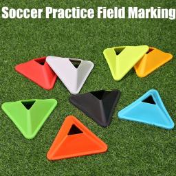 Cones De Treinamento De Agilidade Para Crianças E Adultos, Disco De Treinamento De Futebol, Prática De Futebol, Equipamentos Esportivos Portáteis, 10Pcs - Image 1