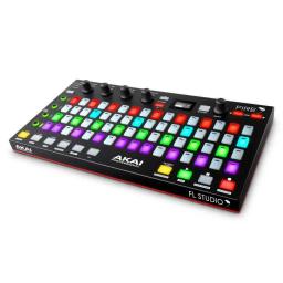 Akai professional fire fl studio controlador de desempenho, para palco de dj, 4x16 matriz de almofadas rgb sensíveis à velocidade, display oled - Image 3