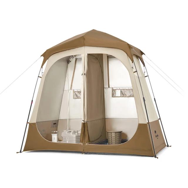 Naturehike Tenda de Chuveiro Automático para Camping 240x120x200cm
