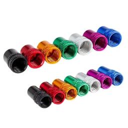 4/10 pçs tampa da válvula do pneu da bicicleta liga de alumínio schrader/presta núcleo da válvula envia mtb tampa da válvula sem câmara de ar mtb acessórios da bicicleta - Image 4