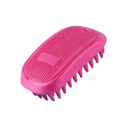 Cão e gato Massagem Escova, Combs Cleaner, Puppy Hair Removal Slicker Brushes, Wash Tools, Soft Gentle Silicone Cerdas, Pet Products - Image 5