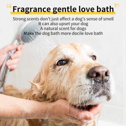 Shampoo Condicionador Dog, Pet Bath, Gel de banho, Suprimentos macios de banho geral, Desodorante de esterilização, Coceira perfumada, 500ml - Image 3