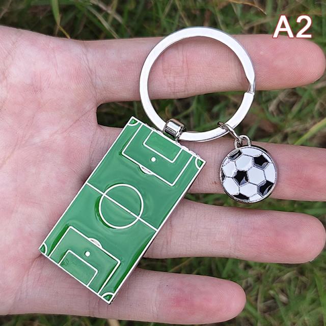 Chaveiro Criativo de Futebol e Basquete em Metal - Presentes Perfeitos para Fãs e Acessórios para Carro