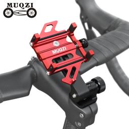 MUQZI-bicicleta universal suporte do telefone, Smartphone Mount, tampa superior do tronco, 360 ° rotativo, fone de ouvido, 4.5-7.0 "telefone - Image 1