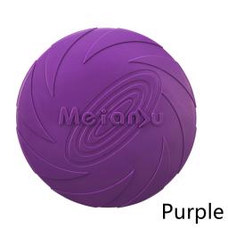 Silicone Dog Toy Disco Voador, Resistente Resistente, Marca de Mordida, Reparável Pet, Treinamento ao ar livre, Entretenimento, Jogando Tipo Brinquedo - Image 5