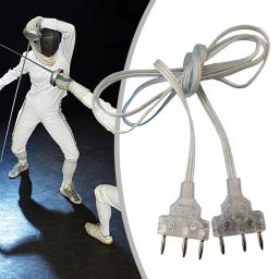 1x útil epee corpo cabo esgrima rosto guarda adequado para corpo cabo esgrima fio prático protetor equipamentos esportivos acessórios - Image 1
