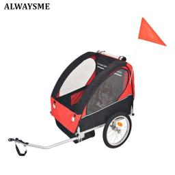 ALWAYSME-Bike Trailer for Kids, 2 rodas, Child Trailer - Image 1