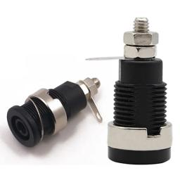 Isolado de Segurança Banana Plug Socket, Jack Panel Mount, Binding Post Connector, Multímetro Soquete, Banana Cabeça Fêmea, 4mm, 32A, 20Pcs - Image 4