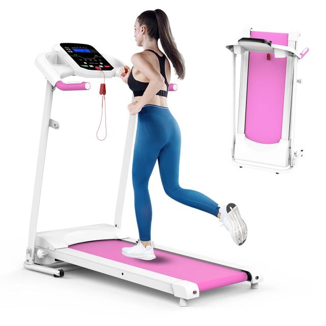 Esteira Dobrável Elétrica para Exercícios em Casa com Inclinação e 15 Programas Pré-definidos