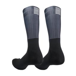 Legal novo meias de ciclismo verão respirável antiderrapante silicone pro competição aero esportes bicicleta correndo meias calcetines ciclismo - Image 6