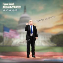 USA President Trump Figure, Diorama Street Scene, Sand Table Prop, Coleção de Modelos, Miniaturas, 1:18, 1/24, 1/64, 1/43, 1/87 - Image 6