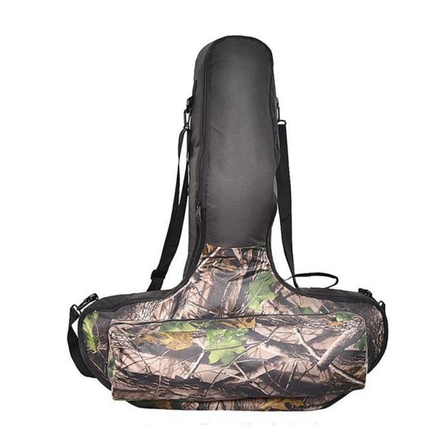 Bolsa Tática de Camuflagem Soft Case com Alças para Mochila Ideal para Caça, Paintball e Tiro com Arco