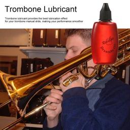 Creme de limpeza para cuidados com instrumentos musicais, lubrificante Trombone, lubrificantes óleo slide, 30ml - Image 5