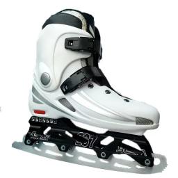 (Patins de gelo de dupla finalidade) patins para iniciantes, patinação artística, sapatos de skate inline de quatro rodas profissionais para adultos - Image 4
