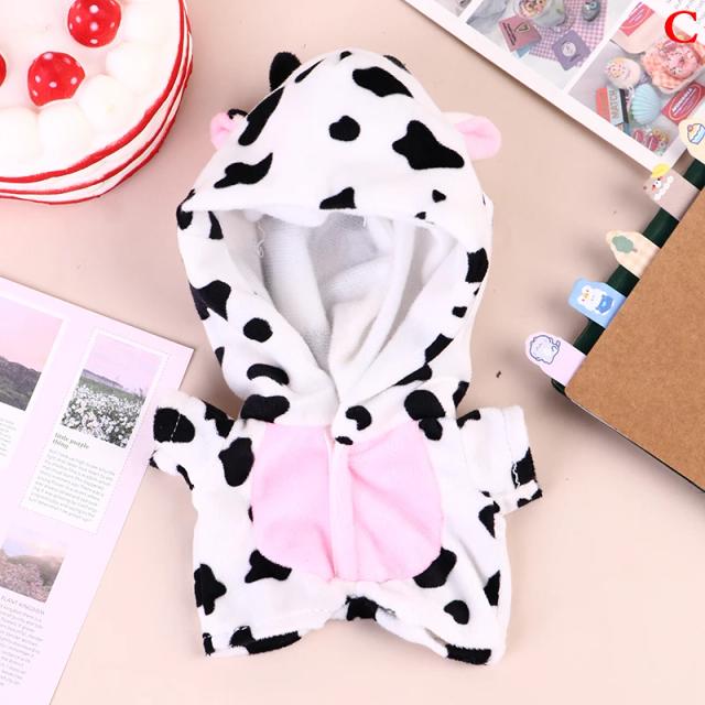 Roupas de Pelúcia para Bonecas Idol 20cm - Macacão e Acessórios Coloridos